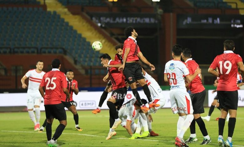 أرقام مباراة الزمالك وأف سي مصر الدوري المصري