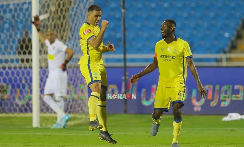 طاقم تحكيم مباراة النصر والرائد في الدوري السعودي للمحترفين