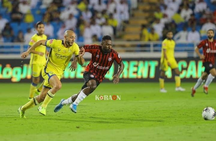 نتيجة مباراة النصر والرائد الدوري السعودي