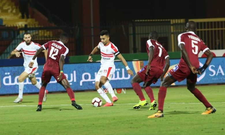 تحسن حالة أوباما جزئياً واللاعب يشارك في مران الزمالك