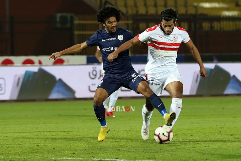 ملخص ونتيجة مباراة الزمالك وإنبي الدوري المصري موقع كورة أون