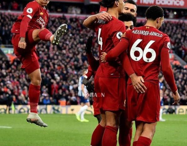 المباريات المتبقية لليفربول في الدوري الإنجليزي 2019-2020