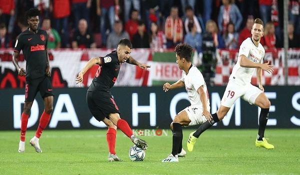 نتيجة مباراة أتليتكو مدريد وإشبيلية اليوم الدوري الاسباني