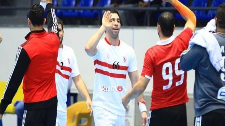 مشاهد من فوز يد الزمالك على الأهلي.. يحيى الدرع يحسم اللقاء الأبيض بهدف قاتل