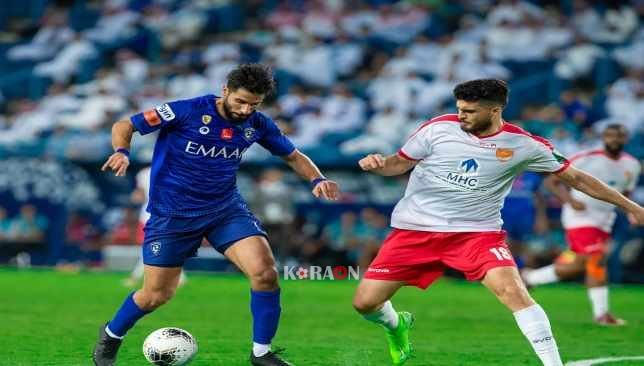 نتيجة مباراة الهلال وعرعر في كأس الملك