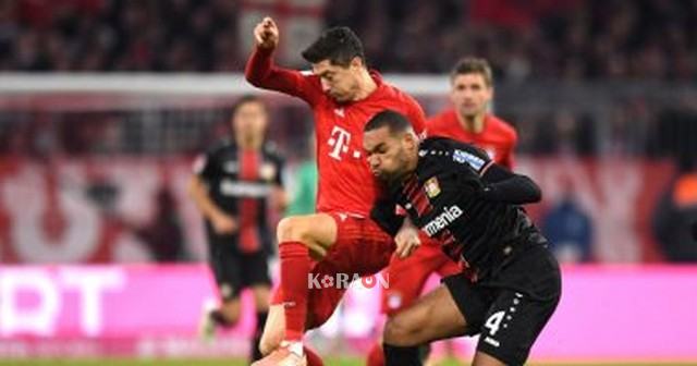 نتيجة مباراة بايرن ميونخ وباير ليفركوزن الدوري الالماني