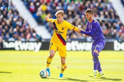 نتيجة مباراة برشلونة وليجانيس الأن الدوري الإسباني