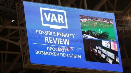 تقنية ال var في القسم الثالث بالدوري المصري