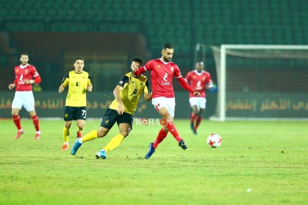 بطاقة مباراة الأهلي ووادي دجلة الدوري المصري