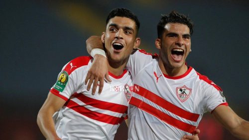 بطاقة مباراة الزمالك وزيسكو يونايتد الزامبي