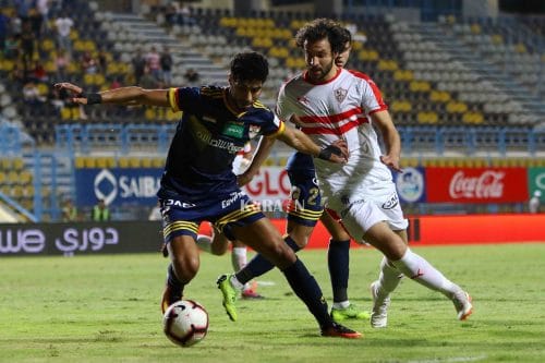 محمود علاء يغيب عن مواجهة الزمالك أمام طنطا