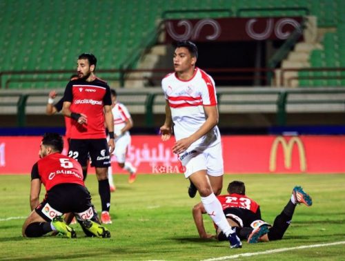 صور مباراة الزمالك وطلائع الجيش الدوري المصري