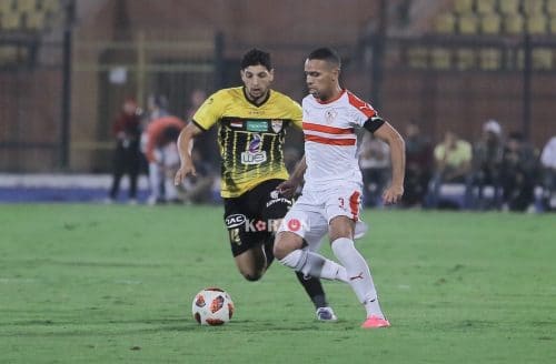 بطاقة مباراة الزمالك والإنتاج الحربي في الجولة العاشرة من الدوري المصري