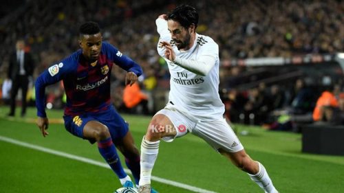 ملخص مباراة برشلونة وريال مدريد كلاسيكو الدوري الإسباني