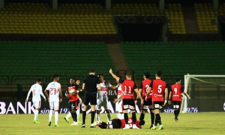 نتيجة الشوط الأول من مباراة الزمالك وطلائع الجيش في الدوري المصري