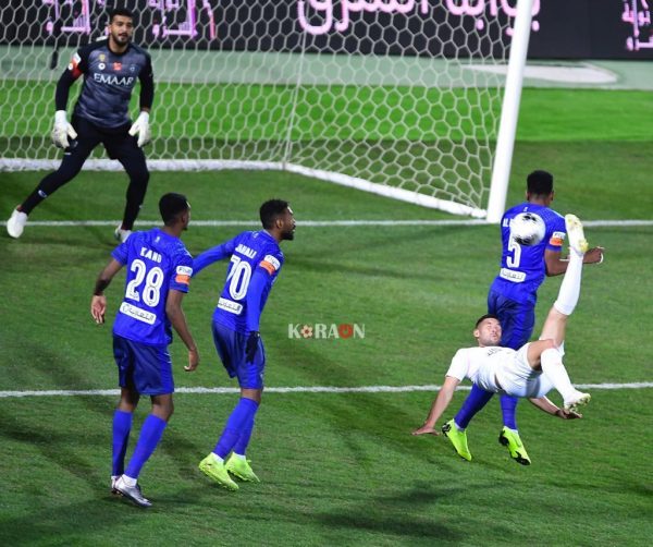 مباراة الهلال والشباب الدورى السعودى