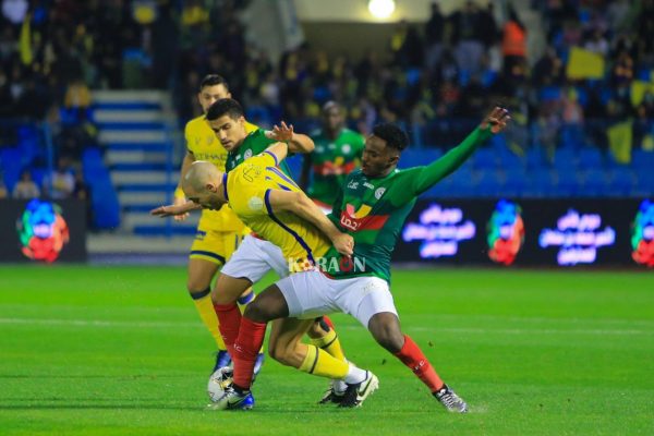 نتيجة مباراة النصر والاتفاق في الدوري السعودي للمحترفين