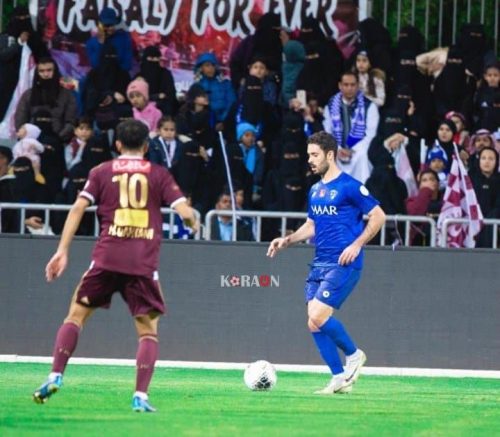 نتيجة وملخص مباراة الهلال والفيصلي الدوري السعودي