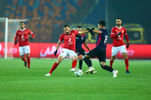 بطاقة مباراة الأهلي ونادي مصر الدوري المصري