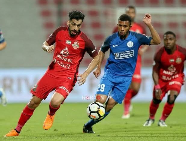 تشكيل شباب الأهلي لمواجهة النصر في دوري الخليج العربي الإماراتي