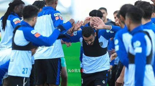 مدالله العليان يظهر لأول مرة في تدريبات الهلال