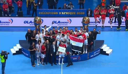 منتخب مصر لكرة اليد يتوج ببطولة أفريقيا