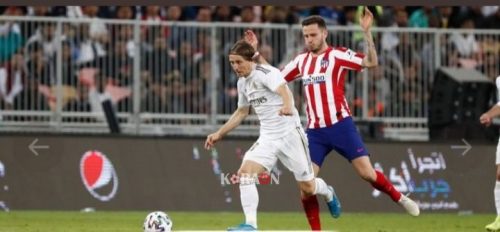 نتيجة وملخص مباراة ريال مدريد وأتلتيكو مدريد نهائي كأس السوبر الإسباني