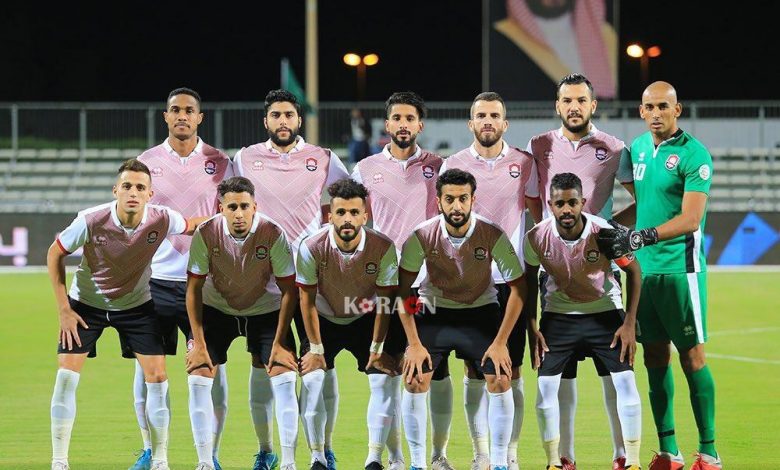 تشكيل الرائد أمام العدالة الدورى السعودى