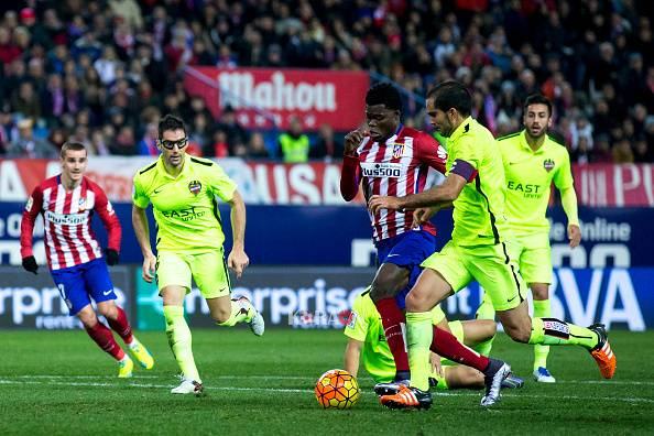 نتيجة الشوط الأول مباراة أتلتيكو مدريد وليفانتي الدوري الإسباني