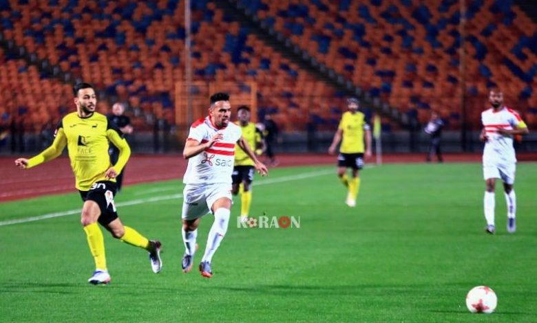 ملخص ونتيجة مباراة الزمالك ووادى دجلة الدورى المصرى