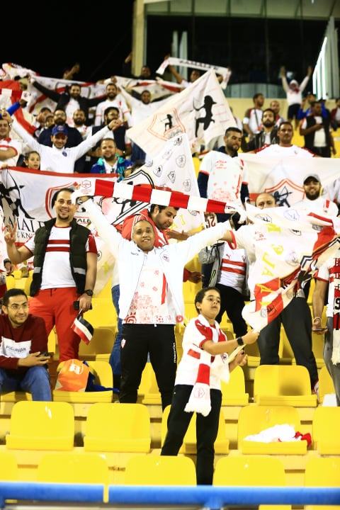 صور مباراة الزمالك والترجي السوبر الإفريقي