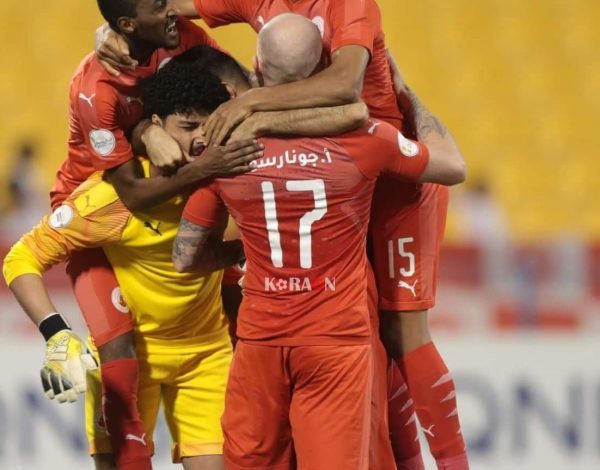 نتيجة الشوط الأول مباراة العربي وقطر فى دوري نجوم قطر