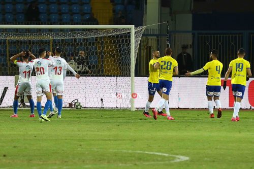 نتيجة الشوط الأول من مباراة الزمالك والإسماعيلي في الدوري المصري