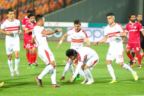 مباراة الزمالك وحرس الحدود الدورى المصرى