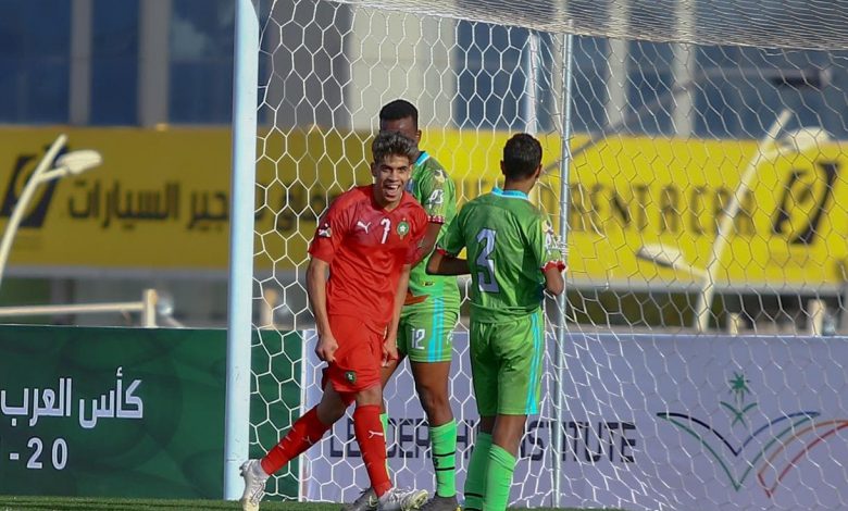 المنتخب المغربي يكتسح جيبوتي بسداسية نظيفة في دور المجموعات كأس العرب تحت 20 عام