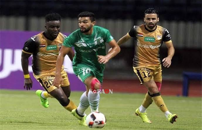 بطاقة مباراة الاتحاد والإنتاج الحربي الدوري المصري