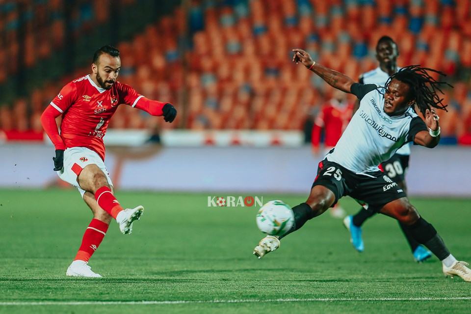 مباراة الأهلي وطلائع الجيش الدورى المصرى