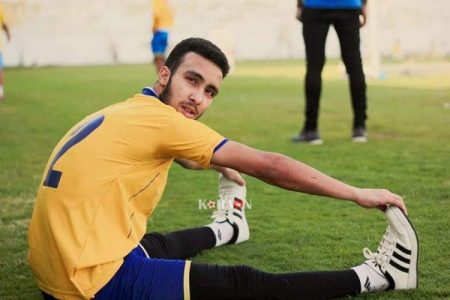 اللاعب أحمد أشرف الشهير بالأوزعة