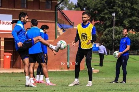 جلسات علاجية للاعب الأهلي بعد تعرضه للإصابة