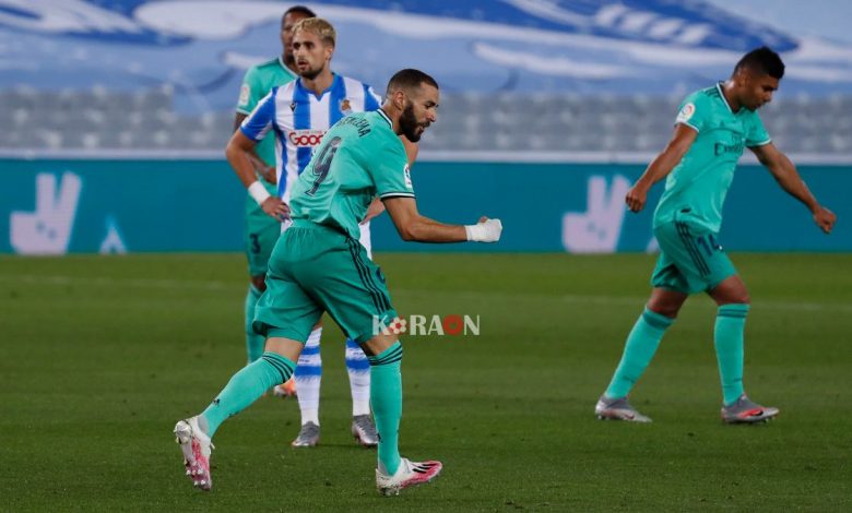 جدول ترتيب الدوري الإسباني بعد فوز ريال مدريد علي ريال سوسيداد