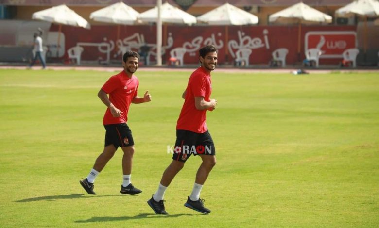 الطبيب الألماني يمنح لاعب الأهلي الضوء الأخضر للمشاركة فى التدريبات الجماعية