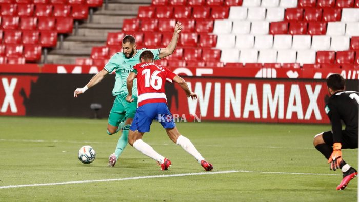 نتيجة الشوط الثاني مباراة ريال مدريد وغرناطة الدوري الإسباني