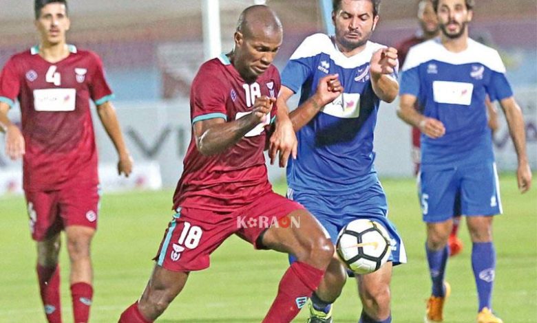 نتيجة الشوط الاول.. مباراة النصر والتضامن فى الدوري الكويتي