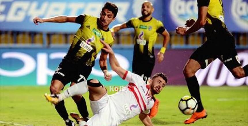 أهداف مباراة الزمالك والمقاولون العرب