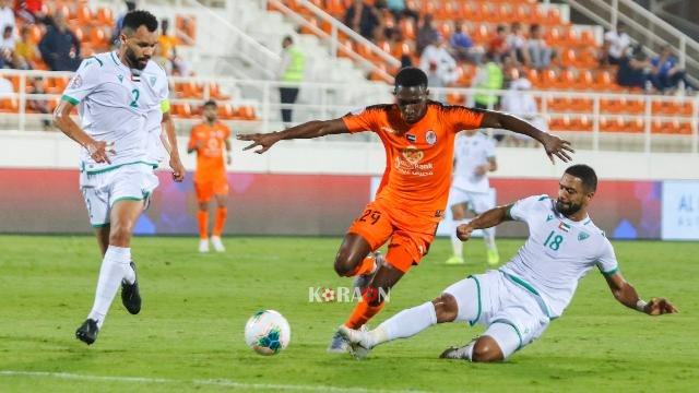 أهداف مباراة خورفكان وعجمان اليوم في دوري الخليج العربي الإماراتي