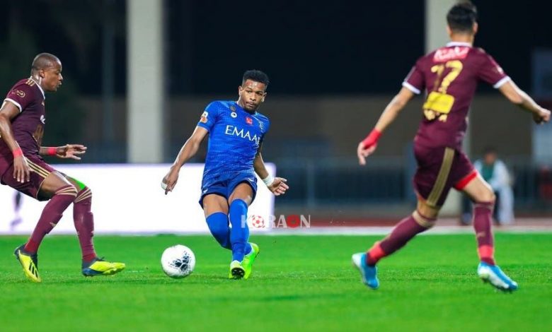 نتيجة مباراة الهلال والفيصلي في الدوري السعودي للمحترفين