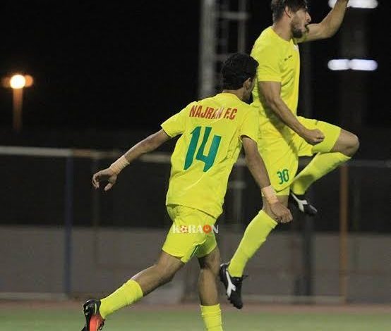 نتيجة مباراة نجران وعرعر الدوري السعودي الدرجة الأولى