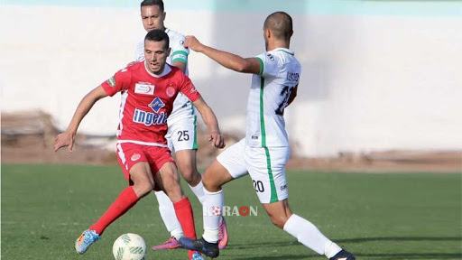 اهداف وملخص مباراة الوداد البيضاوي وأولمبيك خربيكة الدوري المغربي