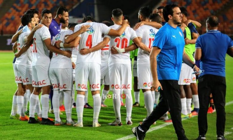 لاعبو الزمالك يخضعون لتحليل “ربيد تيست”