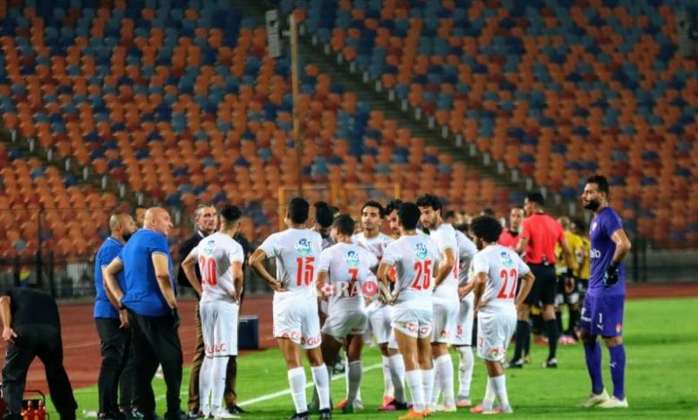 نتيجة الشوط الأول بين الزمالك وطلائع الجيش